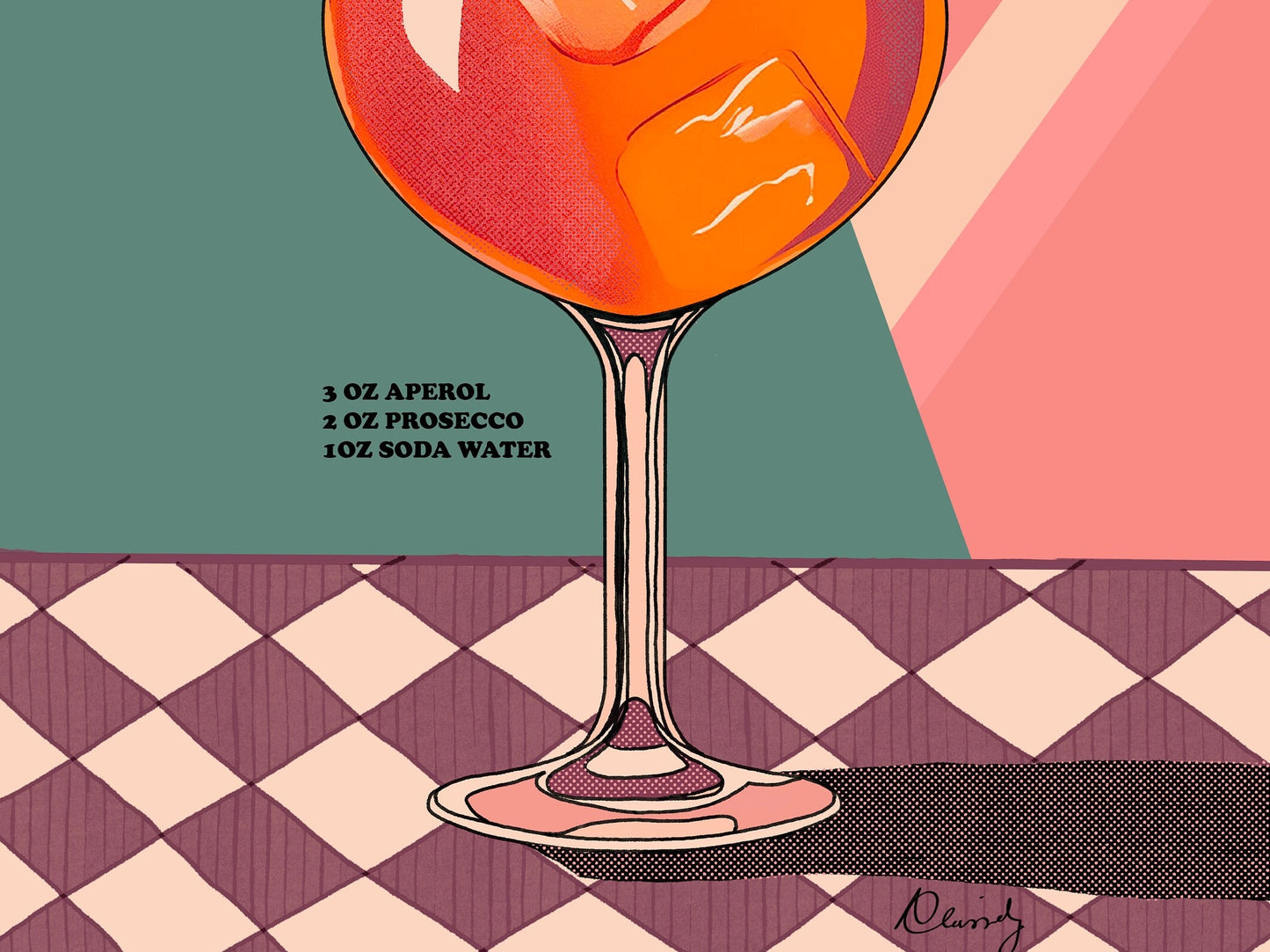 Aperol Spritz Print