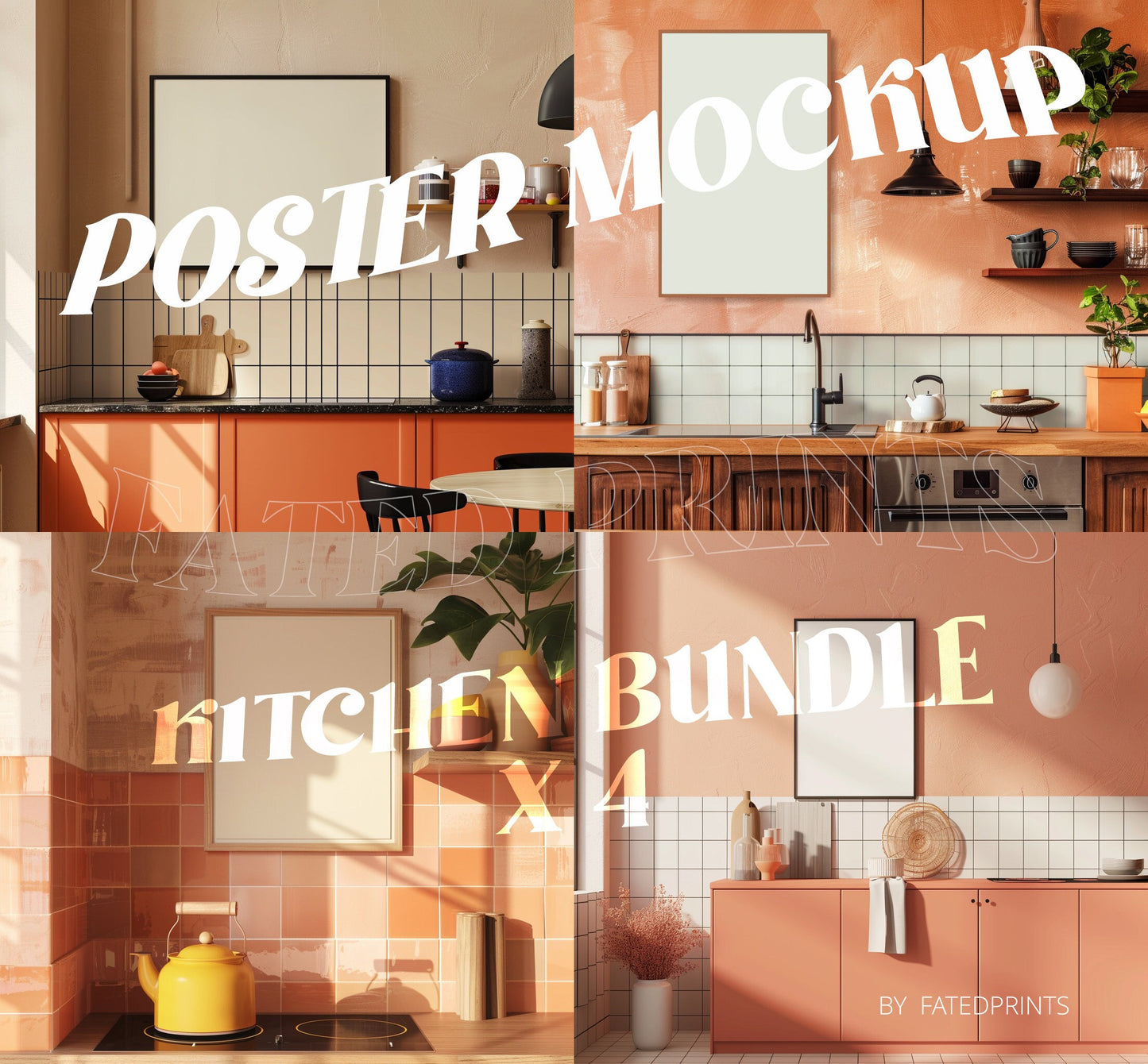 Multi Kitchen Frame Mockups