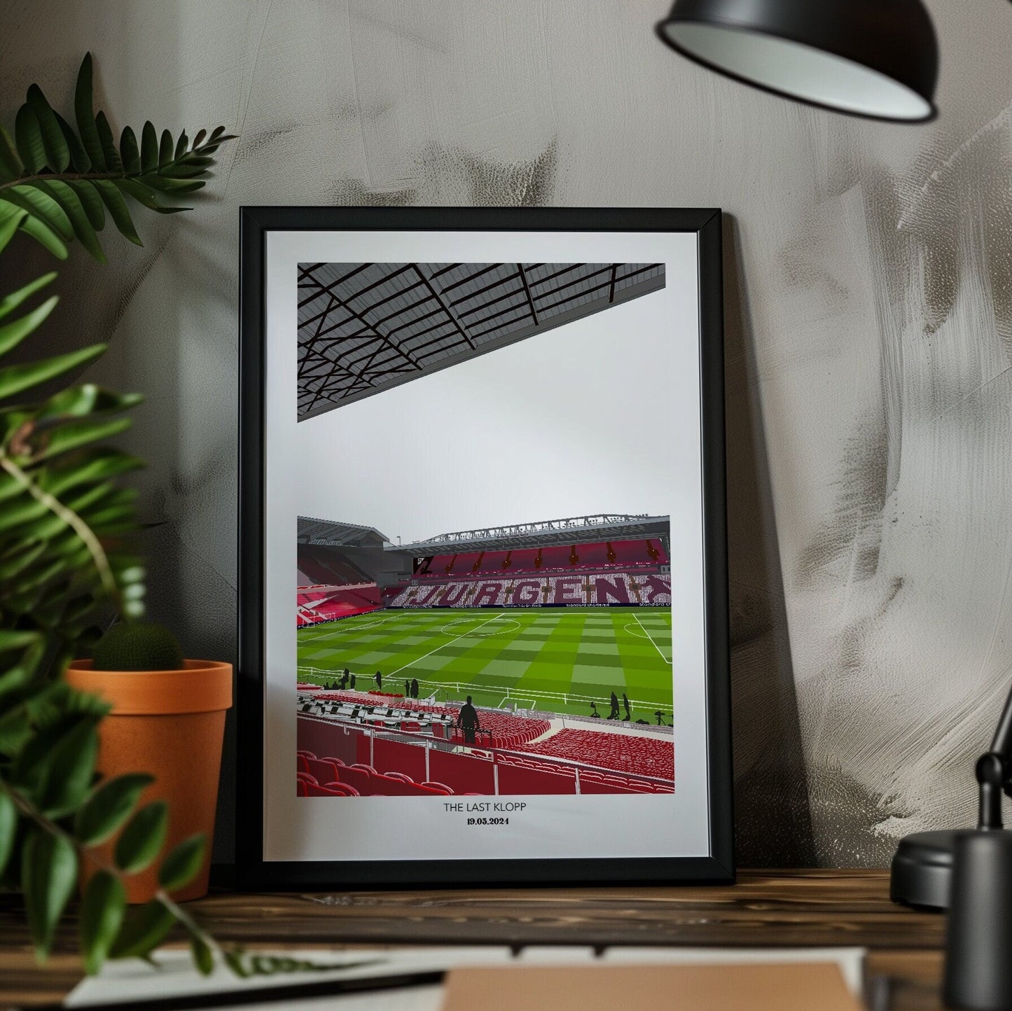 Liverpool, Anfield - The Last Klopp Print