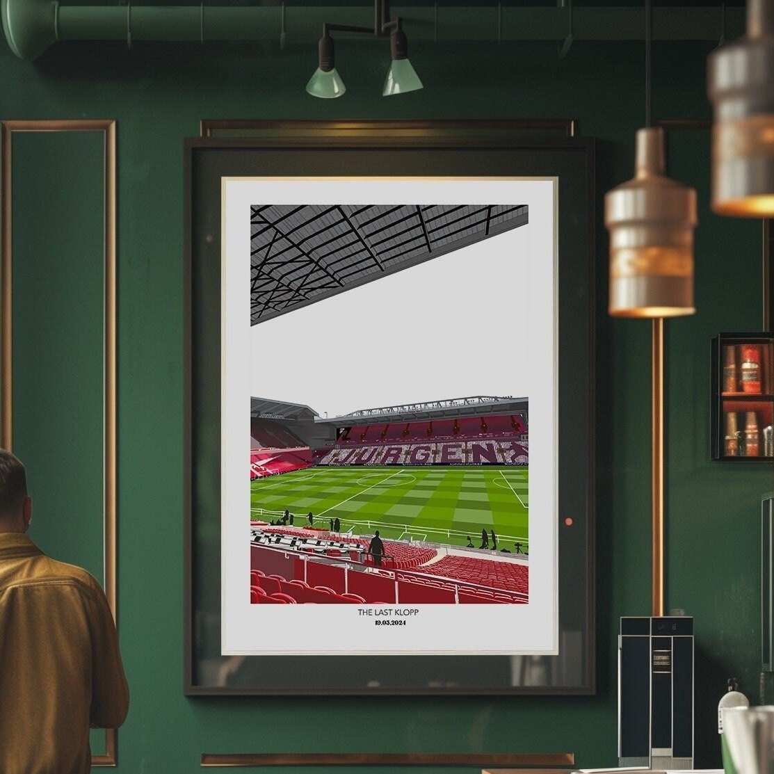 Liverpool, Anfield - The Last Klopp Print