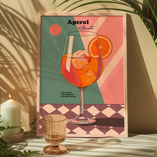 Aperol Spritz Print